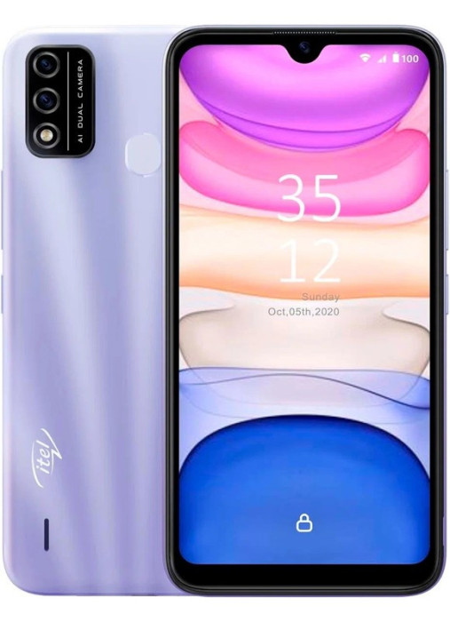 Смартфон Itel A48 2/32GB Фиолетовый (Gradation Purple) | Фото 5 из 5