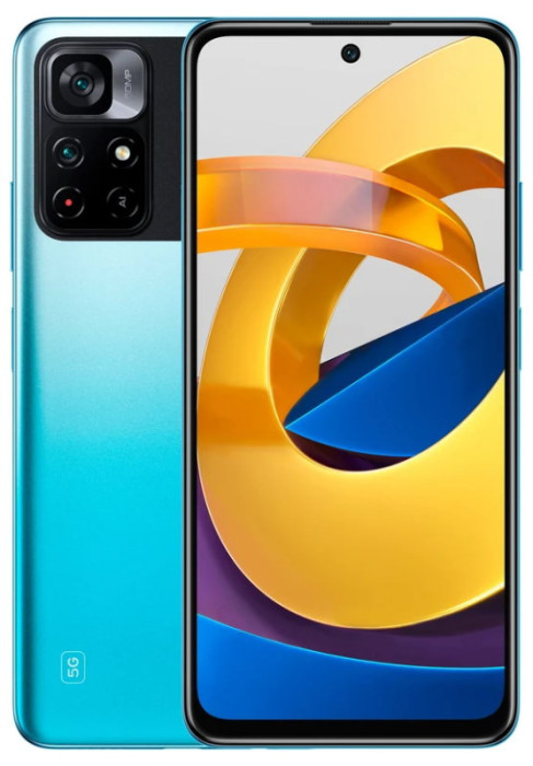 Смартфон Poco M4 Pro 5G 4/64GB Голубой (Blue) EAC | Фото 7 из 7