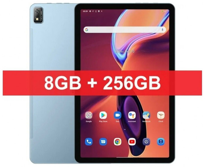 Планшет Blackview TAB 16 LTE 8/256GB Голубой | Фото 10 из 11