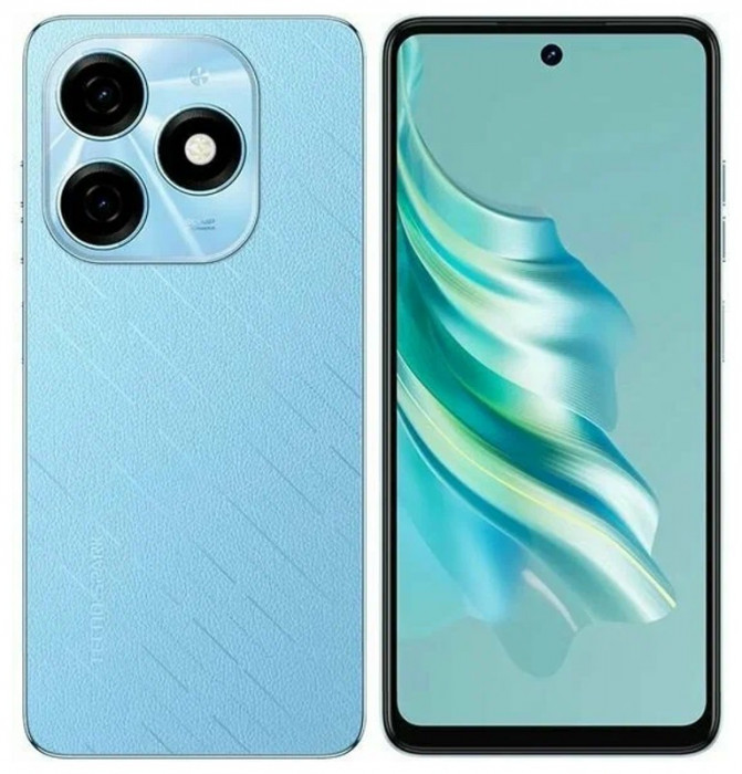 Смартфон Tecno Spark 20 8/128GB Синий (Magic Skin Blue) EAC | Фото 2 из 6