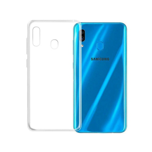 Силиконовая накладка для Samsung Galaxy A20/A30 Прозрачная | Фото 1 из 2