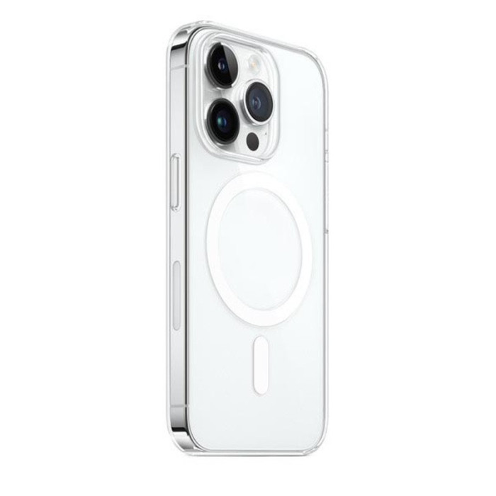 Чехол-накладка Gurdini Asty Series with Magsafe для iPhone 15 Pro Белый (White) | Фото 1 из 2