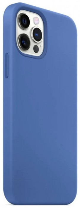 Чехол Silicone Case для iPhone 12/12 Pro Голубой (Capri Blue) | Фото 2 из 4