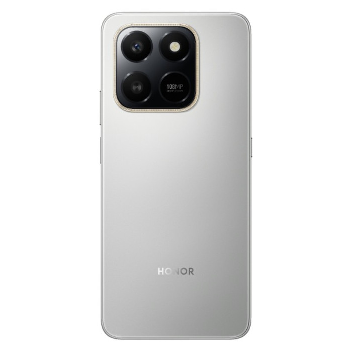 Смартфон Honor X7d 6/128GB Серый (Meteor Silver) | Фото 2 из 3