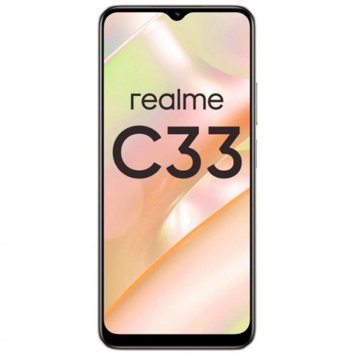 Смартфон Realme C33 3/32GB Золото (Sandy Gold) EAC | Фото 2 из 11