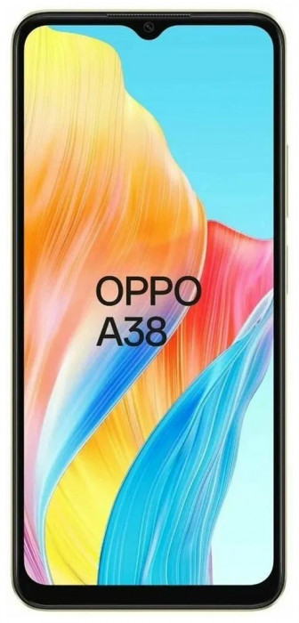 Смартфон Oppo A38 4/128GB Золотой (Glowing Gold) | Фото 2 из 6