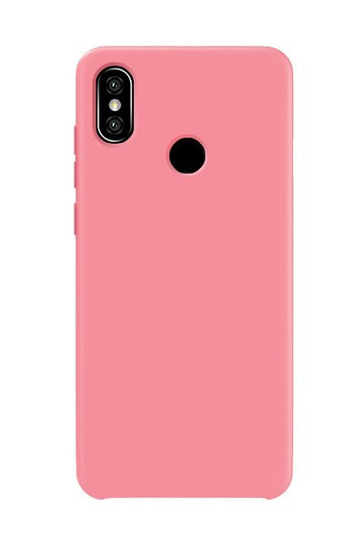 Чехол-накладка Silicone Cover для Xiaomi Mi A2 Lite/Redmi 6 Pro Розовый | Фото 2 из 2