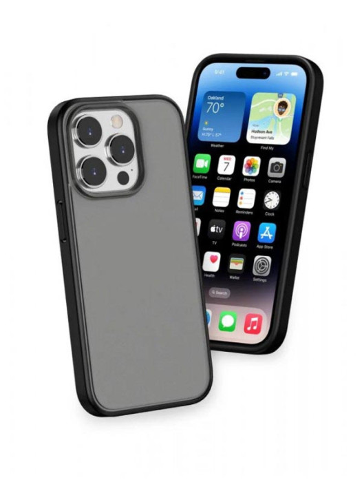 Чехол-накладка Gurdini Shockproof Case для iPhone 15 Pro Черный (Black) | Фото 2 из 2