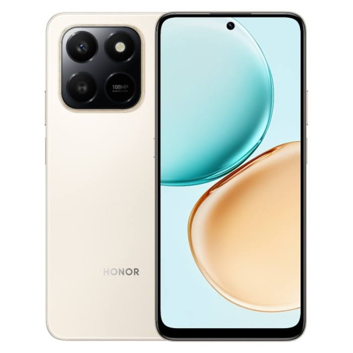 Смартфон Honor X7d 8/256GB Золотой (Desert Gold)
