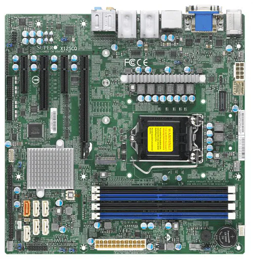 Материнская плата SuperMicro X12SCQ-B