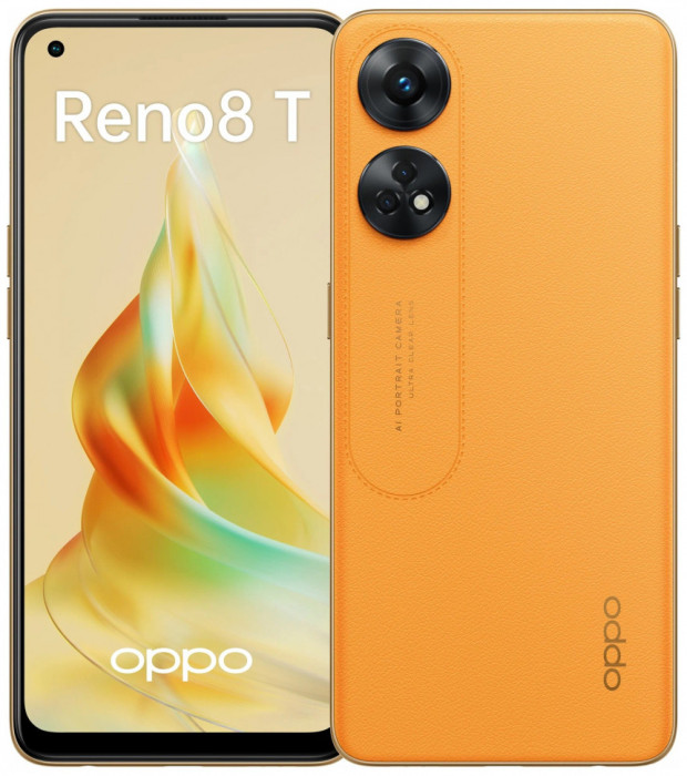 Смартфон Oppo Reno 8T 8/256GB Оранжевый (Orange)