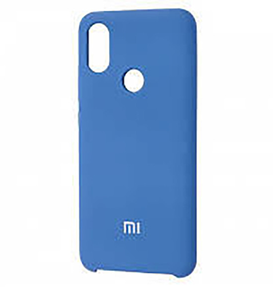 Чехол-накладка Silicone Cover для Xiaomi Redmi 6A Синий | Фото 2 из 3