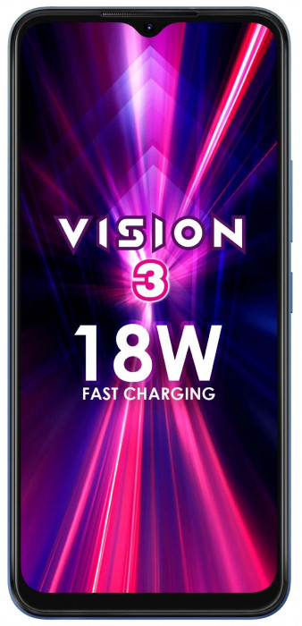 Смартфон Itel Vision 3 2/32GB Синий (Jewel Blue) | Фото 3 из 4
