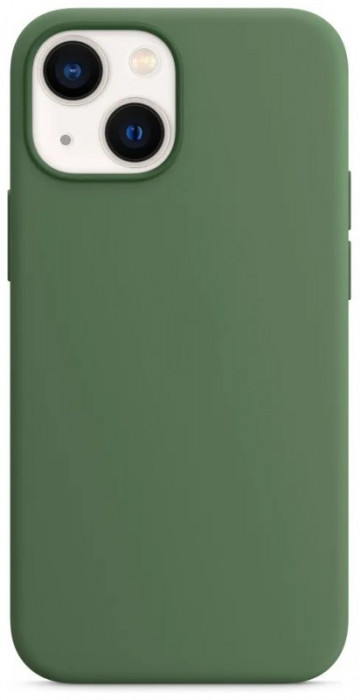 Чехол Silicone Case with Magsafe + IC для iPhone 13 Темно-зеленый (Clover) | Фото 2 из 2