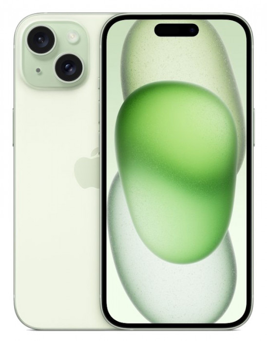 Смартфон Apple iPhone 15 256GB Зеленый (Green)