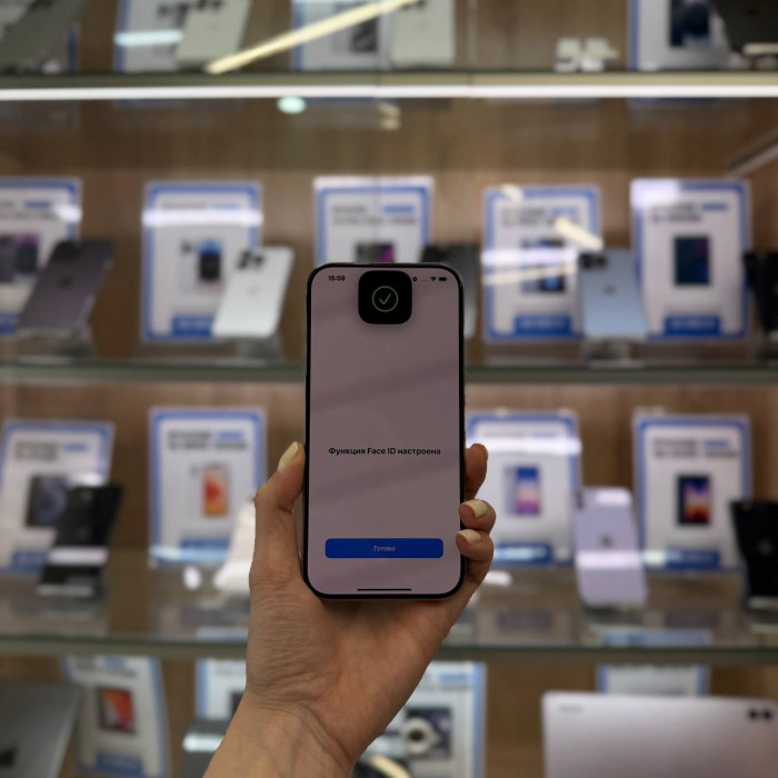 Б/У Смартфон Apple iPhone 15 Pro 128GB Титан (Natural Titanium) | Фото 5 из 5
