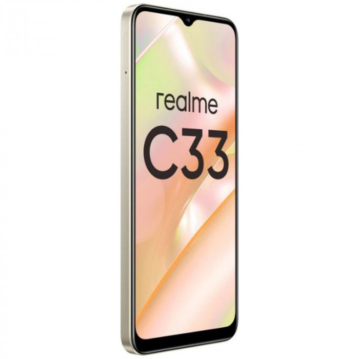 Смартфон Realme C33 4/64GB Золото (Sandy Gold) EAC | Фото 4 из 11
