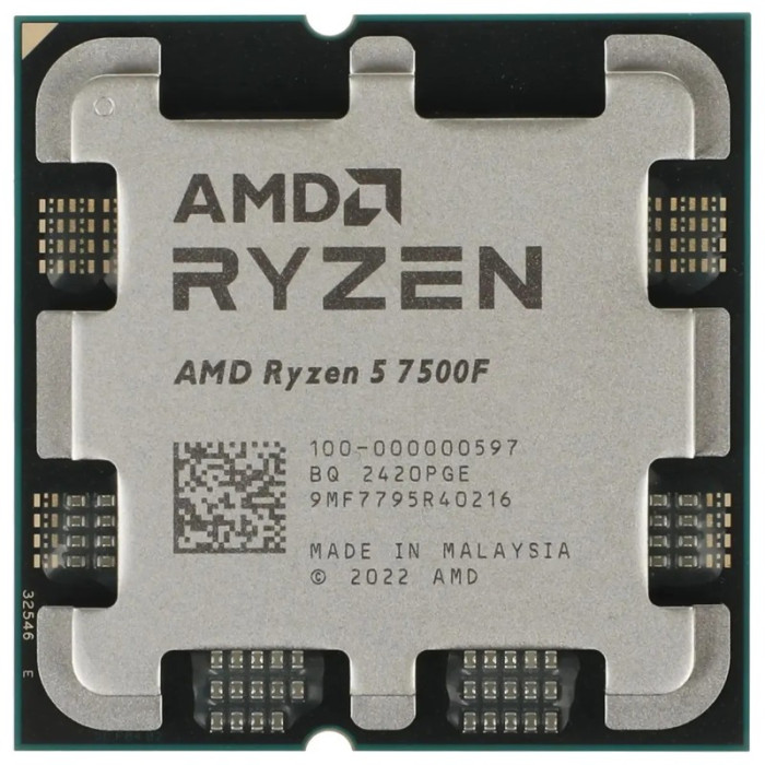 Процессор AMD Ryzen 5 7500F OEM (100-000000597) | Фото 1 из 1