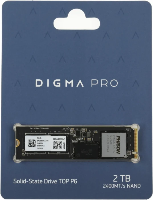 Накопитель SSD 2Tb Digma Pro Top P6 (DGPST5002TP6T4)