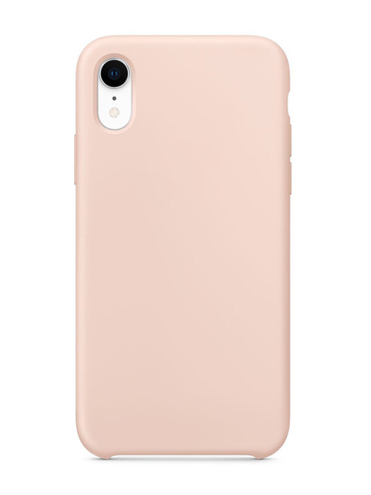 Чехол силиконовый для iPhone XR Песочно-розовый | Фото 2 из 2
