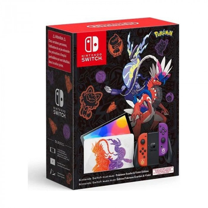 Игровая приставка Nintendo Switch OLED 64GB Pokemon | Фото 7 из 8
