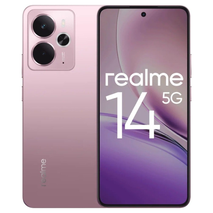 Смартфон realme 14 12/256GB Розовый | Фото 1 из 3