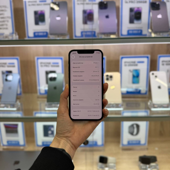 Б/у Смартфон Apple iPhone 12 128GB Black RU