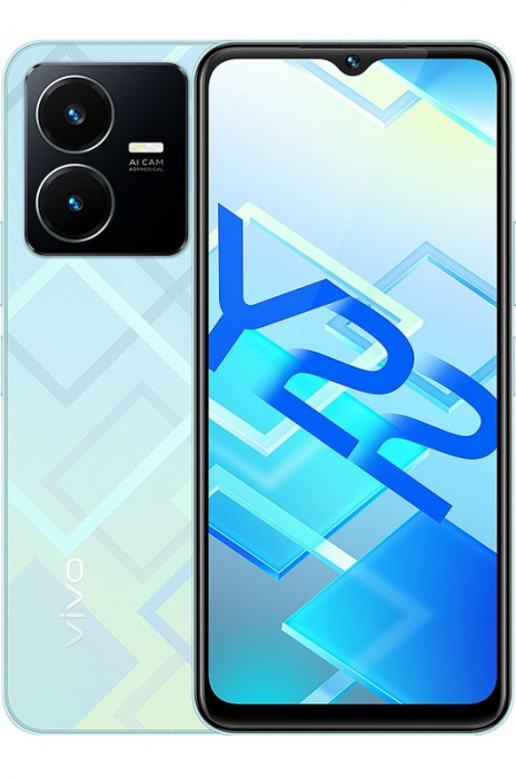Смартфон Vivo Y22 4/64GB Зелёный (Metaverse Green) | Фото 1 из 6