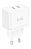 Зарядное устройство Hoco N29 Dual USB-C 35W Белый