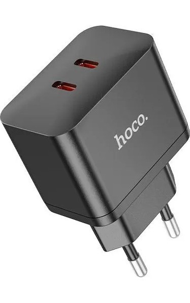 Зарядное устройство Hoco N29 Dual USB-C 35W Черный | Фото 2 из 2