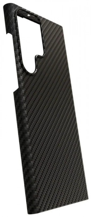 Чехол защитный VLP Kevlar Case с MagSafe для Samsung S23 Ultra Черный | Фото 3 из 5