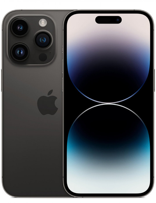 Смартфон Apple iPhone 14 Pro 256GB Космический черный (Space Black) nano SIM + eSIM | Фото 1 из 5