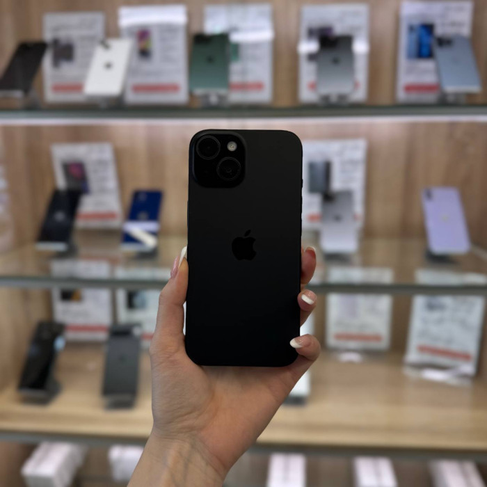 Уценка Смартфон Apple iPhone 15 128GB Черный (Black) nano SIM + eSIM | Фото 1 из 5