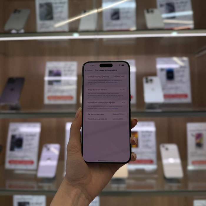 Б/у Смартфон Apple iPhone 15 Pro Max 256GB Natural Titanium | Фото 4 из 5