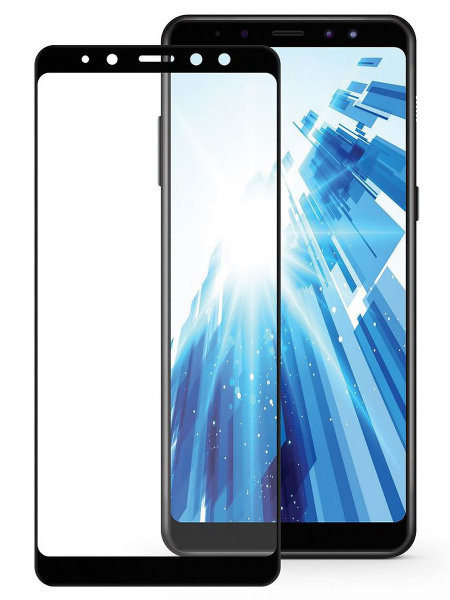 Защитное стекло для Samsung Galaxy A8 Черный | Фото 1 из 2