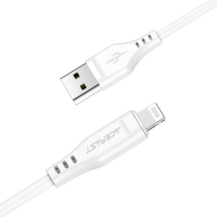 Кабель ACEFAST C3-02 USB-A - Lightning Белый | Фото 3 из 3