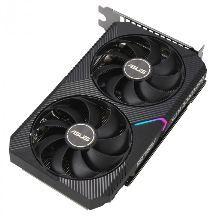 Видеокарта ASUS DUAL GeForce RTX 3060 Ti V2 MINI OC (DUAL-RTX3060TI-O8G-MINI-V2), Retail | Фото 7 из 13