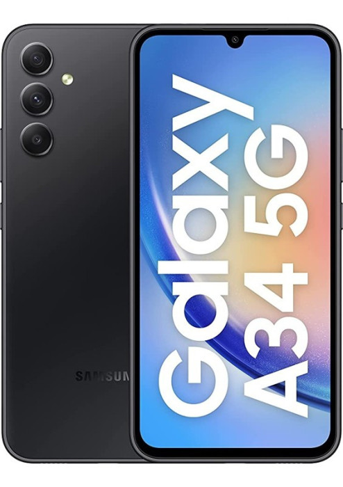 Смартфон Samsung Galaxy A34 5G 8/128GB Графитовый (Awesome Graphite) | Фото 9 из 9
