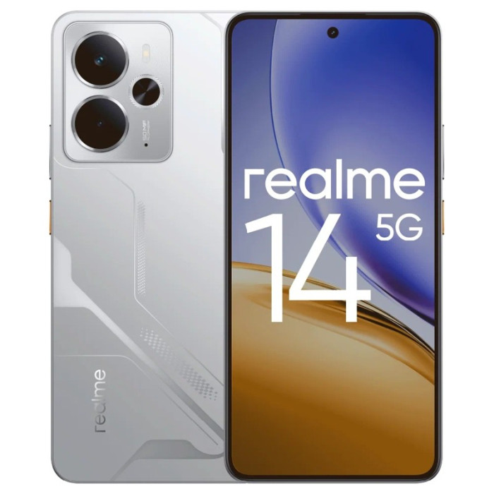 Смартфон realme 14 12/256GB Серебряный | Фото 1 из 3
