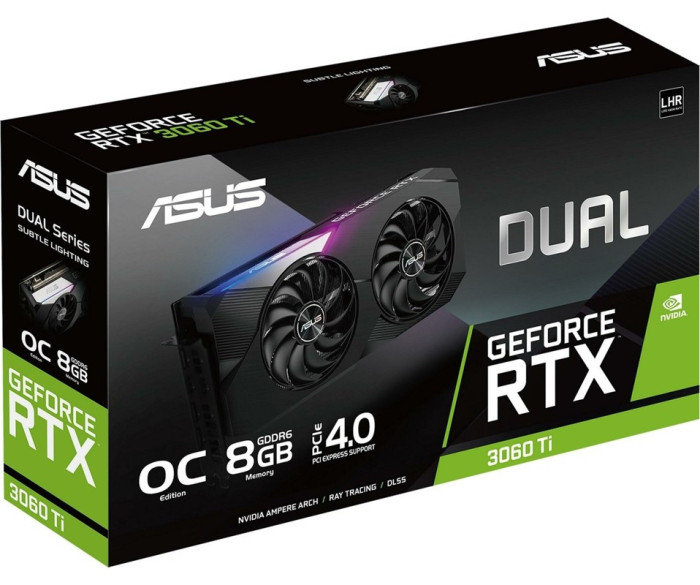 Видеокарта ASUS Dual GeForce RTX 3060 Ti V2 OC (DUAL-RTX3060TI-O8G-V2), Retail | Фото 14 из 14