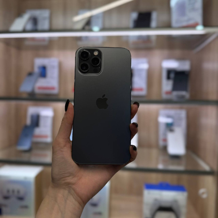 Б/у Смартфон Apple iPhone 12 Pro Max 128GB Графитовый | Фото 1 из 3