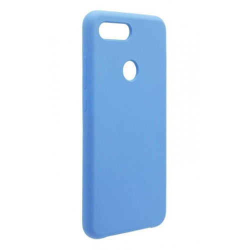 Чехол-накладка Silicone Cover для Xiaomi Mi 8 Голубой | Фото 1 из 2