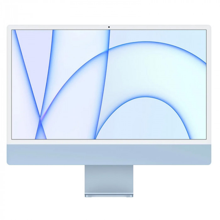 Моноблок Apple iMac 24" Retina 4,5K, M1 (7-core GPU), 8 ГБ, 256 ГБ Cиний | Фото 1 из 5