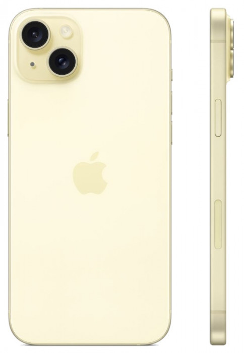 Смартфон Apple iPhone 15 Plus 128GB Желтый (Yellow) nano SIM + eSIM | Фото 2 из 4