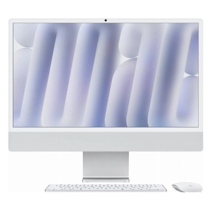 Моноблок Apple iMac 24" MD3H4 (M4, 10-core CPU, 16/256GB, 10-core GPU) Серебро (Silver) | Фото 1 из 1