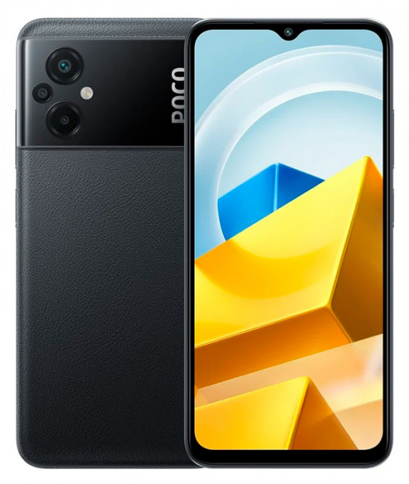 Смартфон Poco M5 4/128GB Черный (Black) | Фото 1 из 8