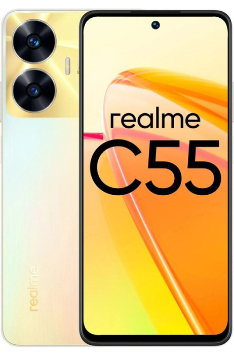 Смартфон Realme C55 6/128GB Желтый (Champion Gold) EAC