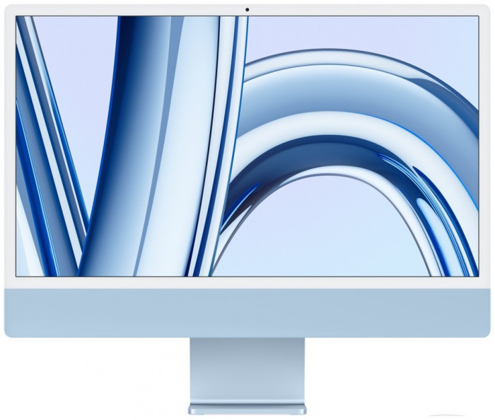 Моноблок Apple iMac 24" 2023 Retina 4,5K, M3 MQRC3 (8/256GB, 8-core GPU) Синий | Фото 4 из 4