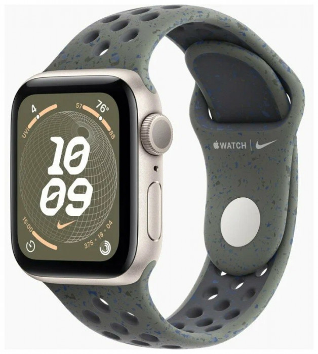Умные часы Apple Watch SE 2023 40mm Starlight/Cargo Khaki Nike Sport Band
