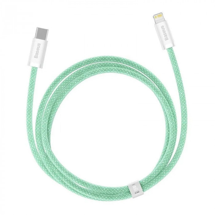 Кабель Baseus Dynamic Series Fast Charging Data Cable Type-C to Lightning 20W 1m Зеленый